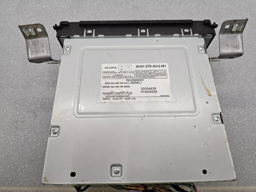 🔥07-09 Acura RDX Dash Radio MP3 AUDIO DVD Tuner 6 CD Changer Receiver Assembly