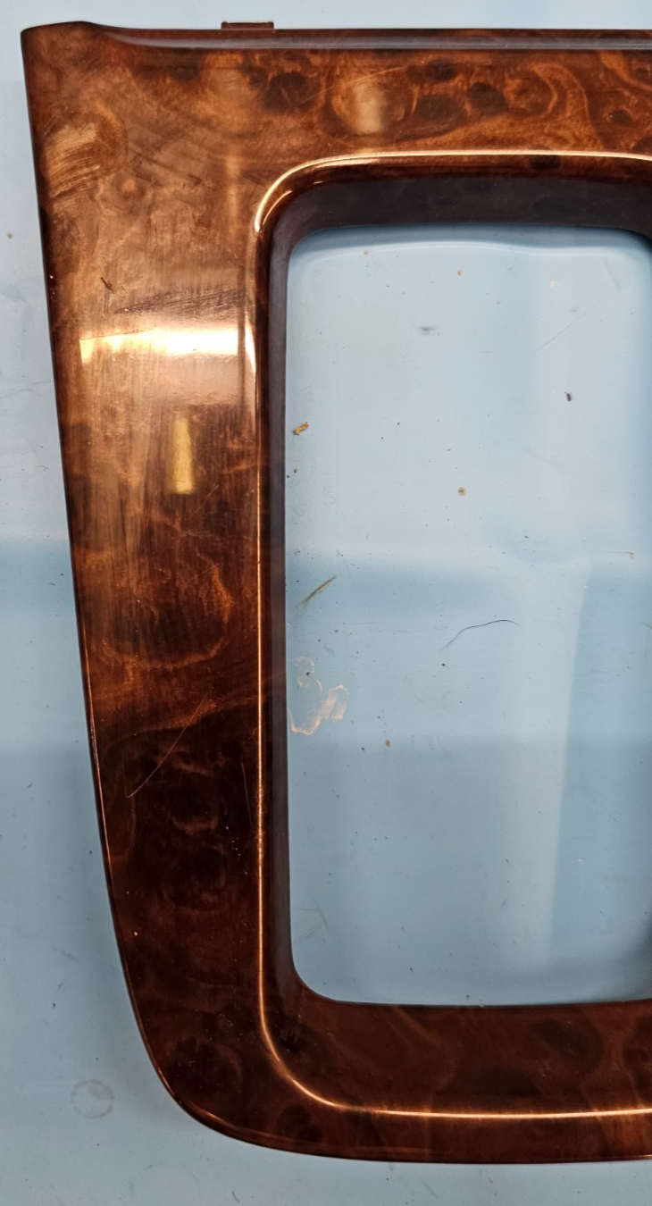 🔥98-01 Nissan Altima Sedan Gear Shifter Shift Plate Panel Bezel Trim Wood