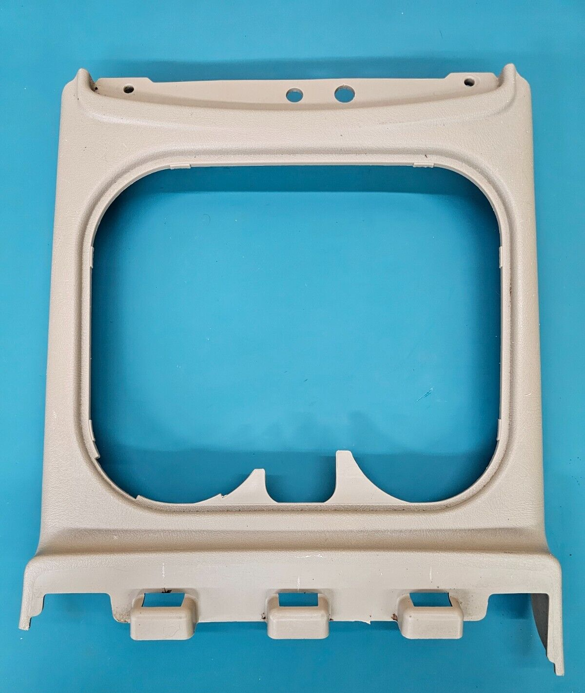 🔥03-06 Silverado Sierra Center Console Cup Holder Bezel Trim Panel Assembly Tan