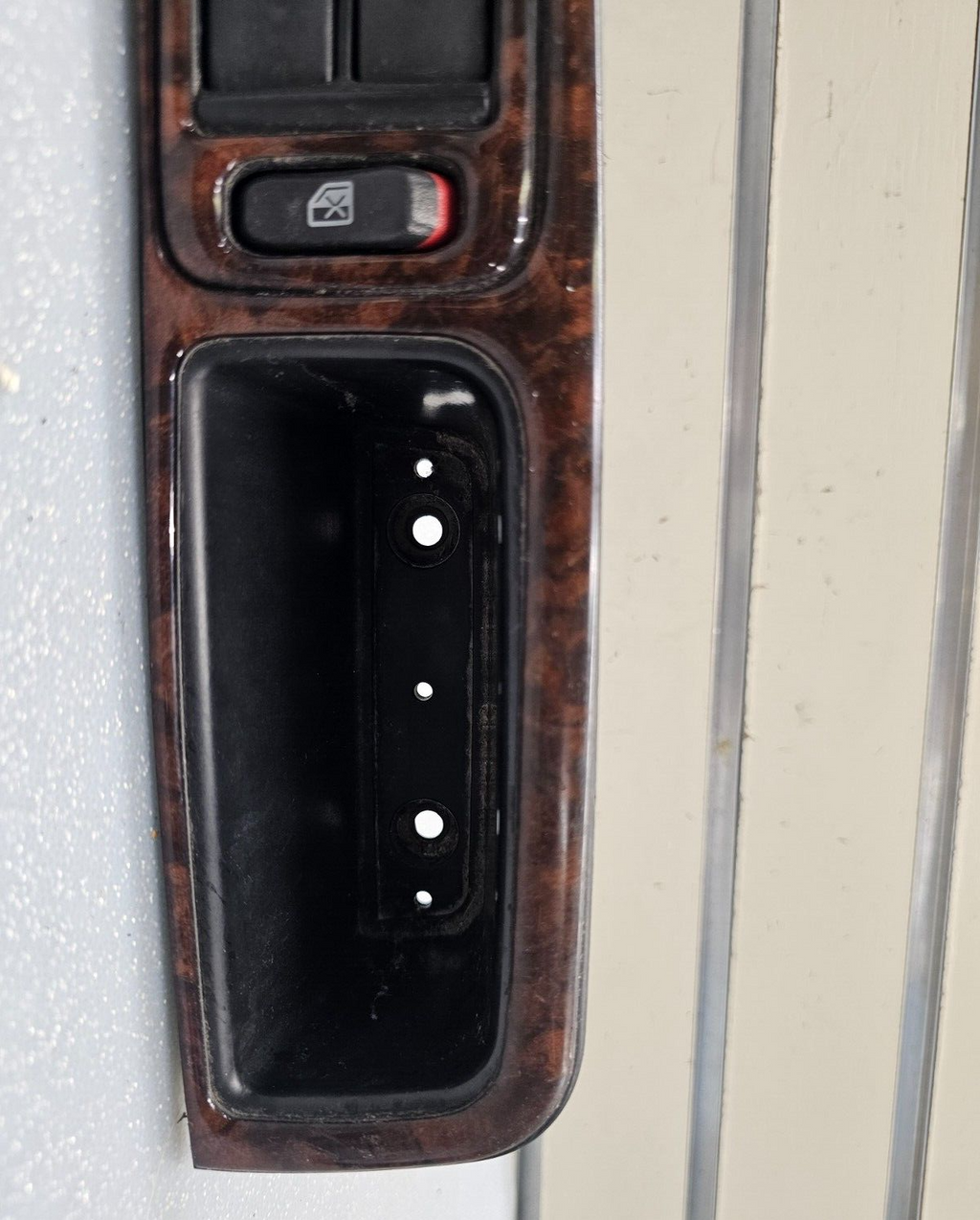 🔥10-12 Chevy Malibu Left Driver Master Power Window Mirror Switch Assembly Wood