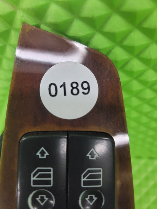 00 - 02 MERCEDES S430 DRIVER LEFT SIDE MASTER POWER WINDOW SWITCH WOODGRAIN