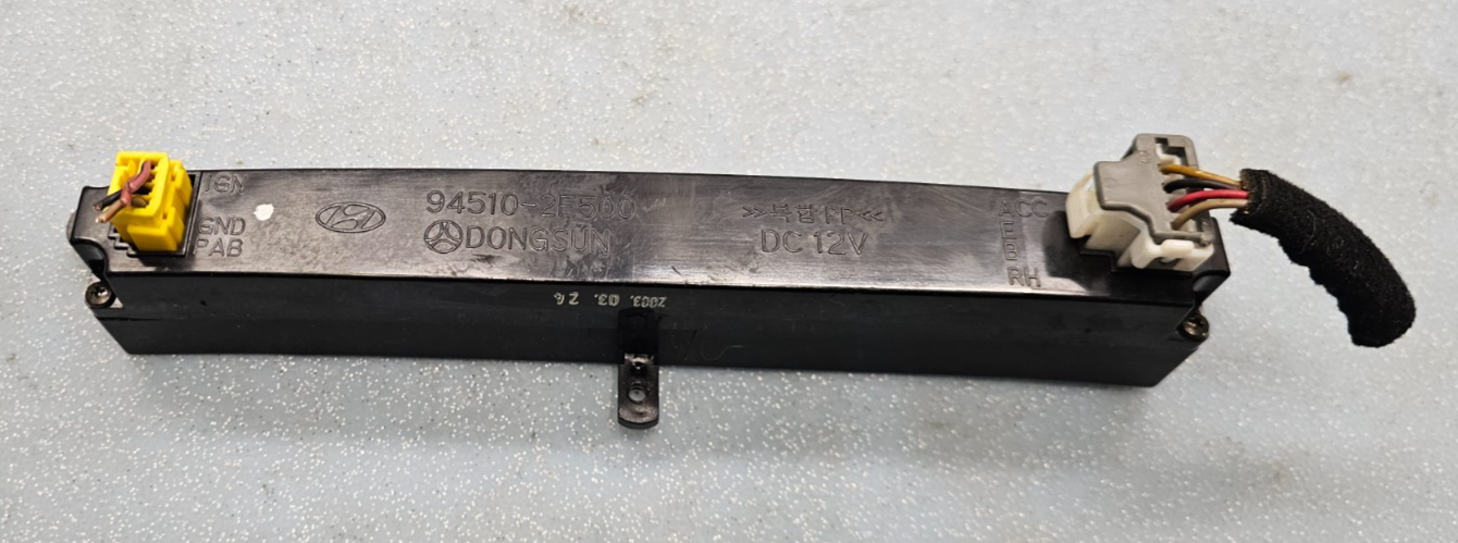 🔥04-06 Hyundai Tucson Dash Digital Clock Assembly Time Display Black OEM
