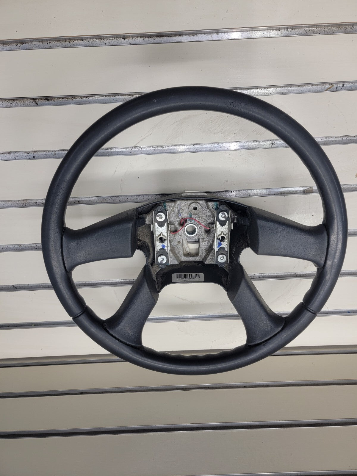 🔥03-06 SILVERADO SIERRA YUKON TAHOE SUBURBAN STEERING WHEEL LEATHER BLACK