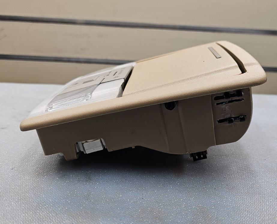 🔥07-14 Expedition Navigator Overhead Console Dome Map Light Sunroof Storage Tan