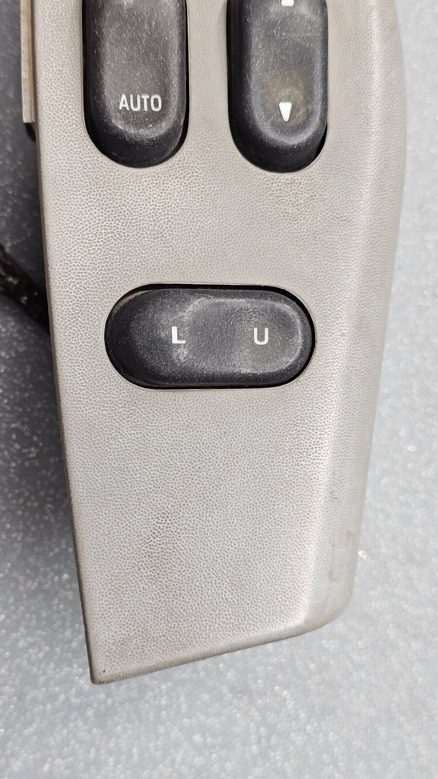 🔥97-03 FORD F150 LEFT DRIVER MASTER POWER DOOR WINDOW SWITCH LOCK ASSEMBLY GRAY