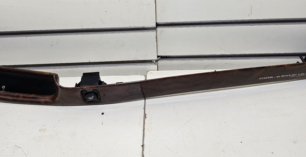 97-05 Buick Park Avenue Center Dash Heater Climate Control Bezel Trim Panel Wood