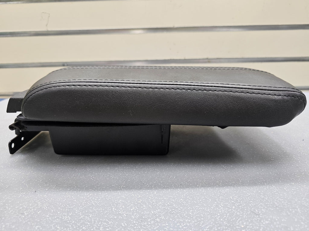 10-12 Lincoln MKZ Center Console Lid Armrest Top Storage Leather Assembly Black