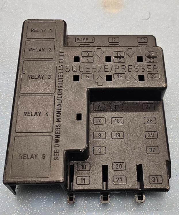 🔥97-03 FORD F150 EXPEDITION SPUER DUTY LOWER DASH INTERIOR FUSE BOX PANEL COVER