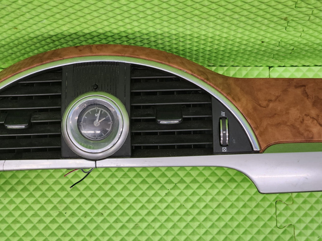 🔥2008-2012 BUICK ENCLAVE DASH INSTRUMENT CLUSTER BAZEL TRIM OEM WOODGRAIN