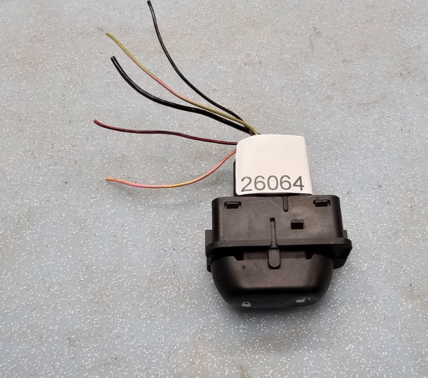 🔥01-07 Crown Victoria Excursion Explorer Front Door Lock Switch Assembly BLACK