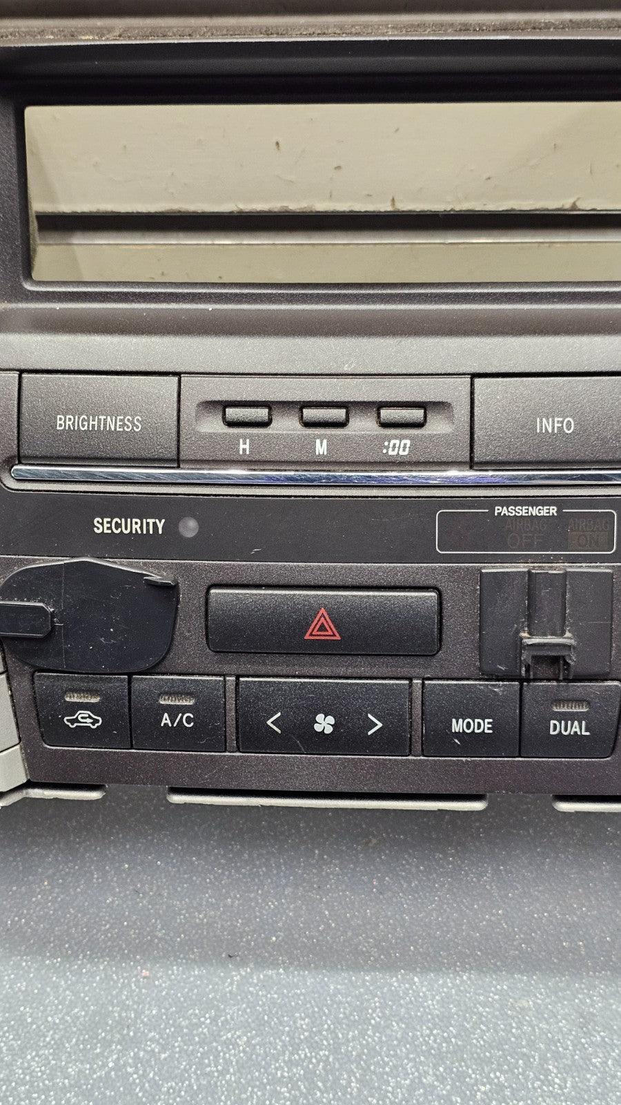 🔥04-09 LEXUS RX350 RX330 Dash Climate Temperature Heater Control Radio Panel