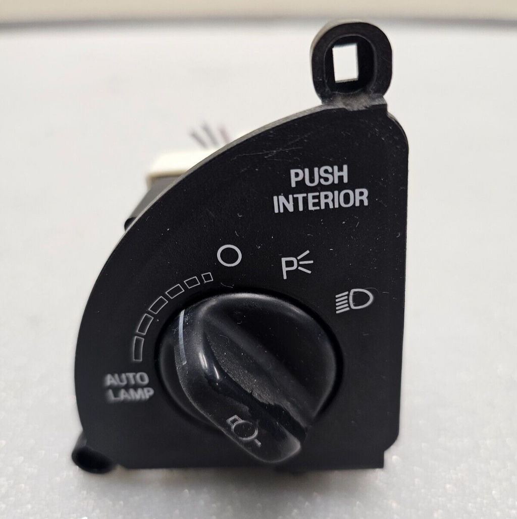 🔥98-02 TOWN CAR DASH DIMMER HEADLIGHT CONTROL SWITCH W/AUTO LAMP ASSEMBLY BLACK