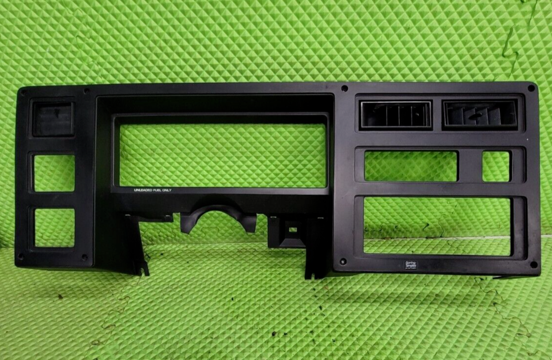 87-96 Dodge Dakota OEM INSTRUMENT CLUSTER DASH SPEEDOMETER TRIM BEZEL BLACK C29