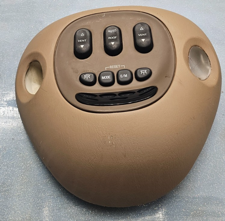 🔥98-02 NAVIGATOR EXPEDITION Overhead Display Computer Sunroof w Homelink TAN
