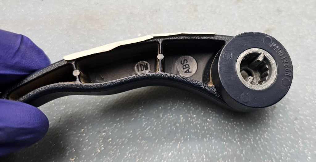 🔥1995-1998 SILVERADO PASSENGER SEAT RECLINER LEVER HANDLE OEM BLACK