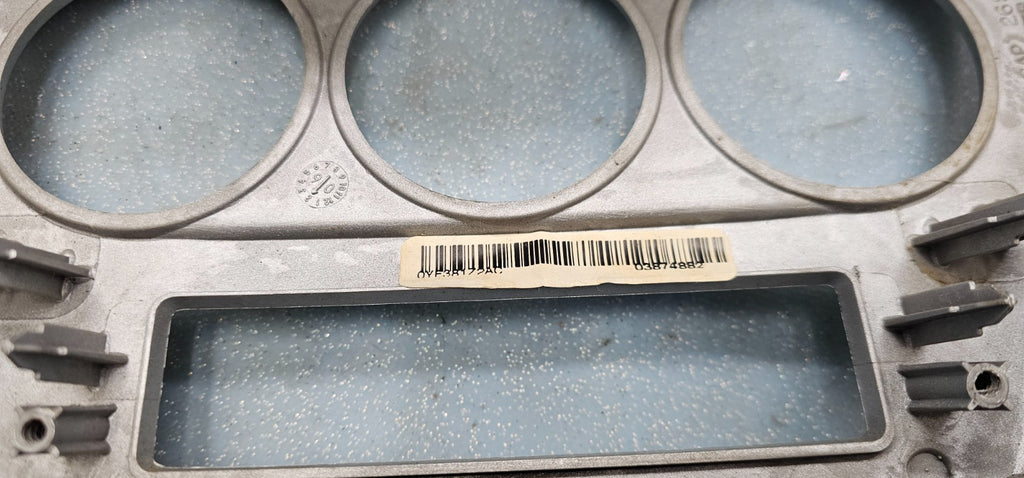 🔥07-09 Dodge CALIBER Dash Radio Center BEZEL Climate Dash Trim Vents Silver B15