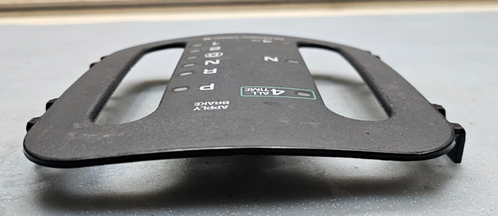 🔥99-04 JEEP GRAND CHEROKEE QUADRA-DRIVE SHIFTER FACE PLATE BEZEL OEM BLACK