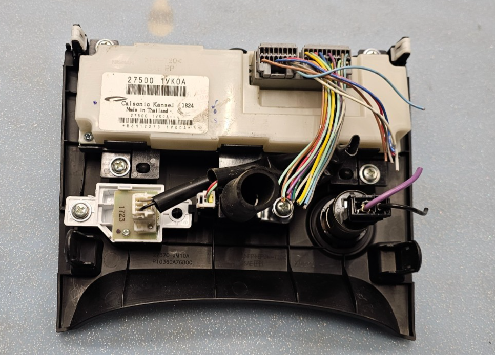 🔥10-15 NISSAN ROGUE DASH AC A/C HVAC HEATER CLIMATE TEMPERATURE CONTROL PANEL
