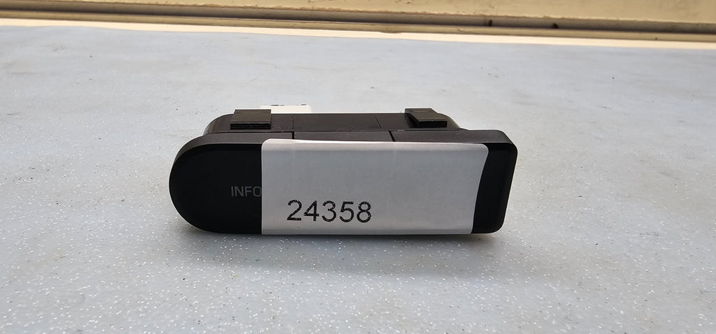 🔥07-10 Ford Edge Dash Driver Info Display Setup Switch Button Assembly Black