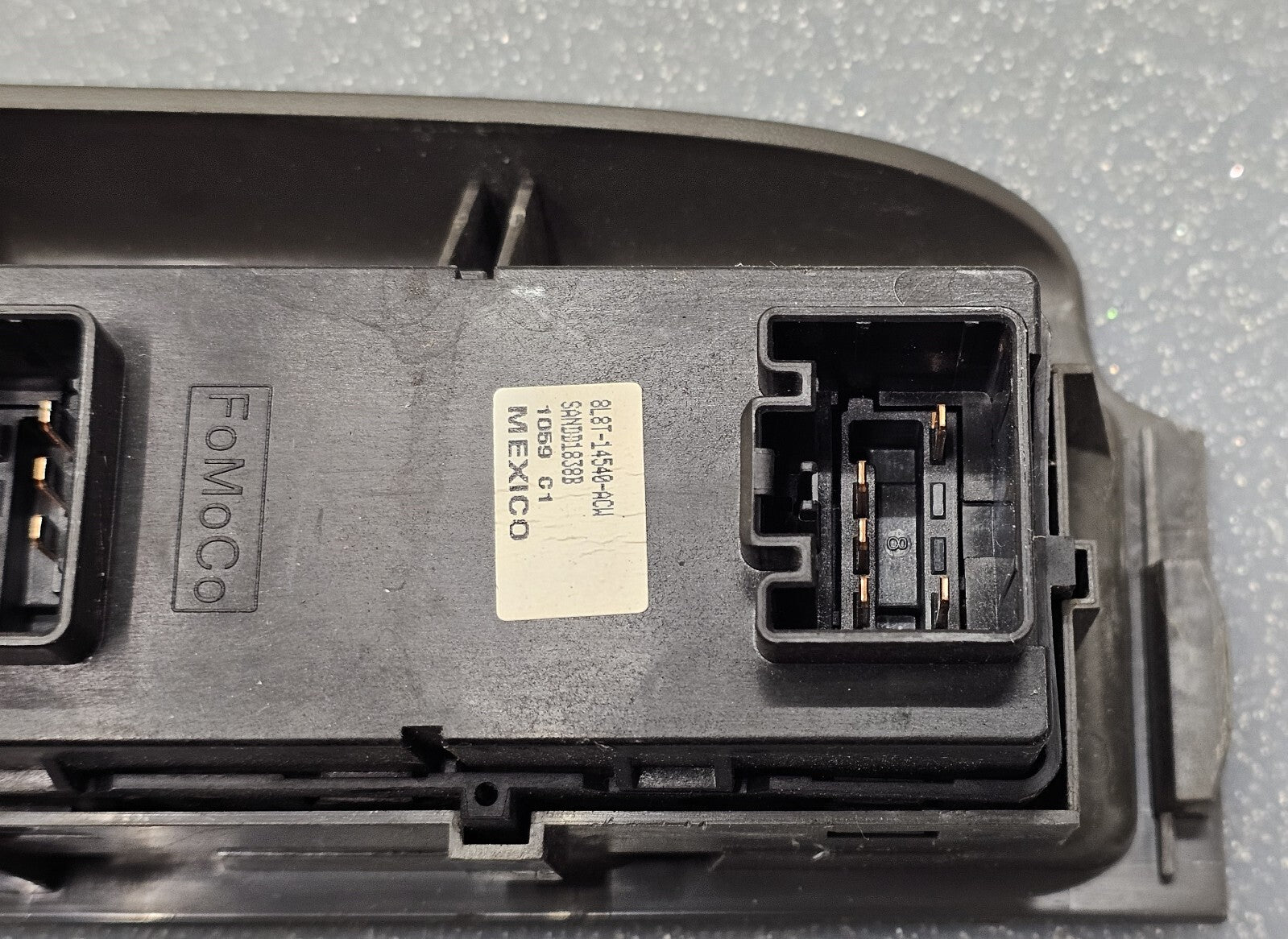 🔥08-12 Escape Focus Left Driver Door Master Power Window Switch Assembly Black