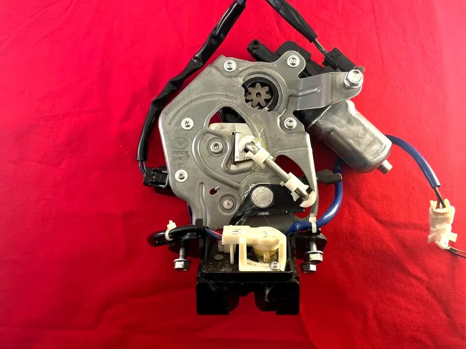 07-15 MAZDA CX-9 REAR HATCH LATCH TRUNK LID LOCK ACTUATOR POWERED LIFTGATE OEM