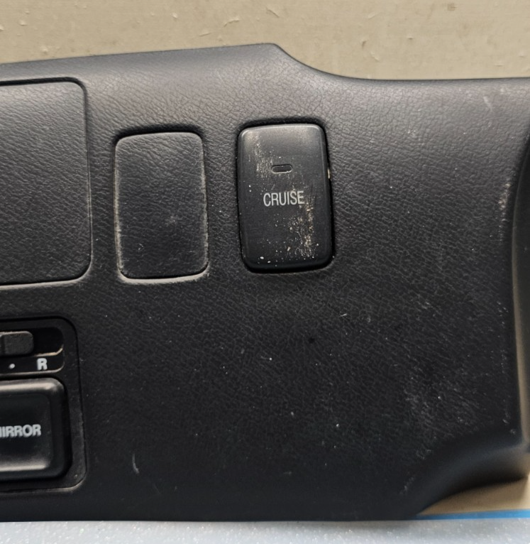 🔥99-04 HONDA ODYSSEY POWER MIRROR SLIDING DOOR SWITCH DASH PANEL BEZEL BLACK