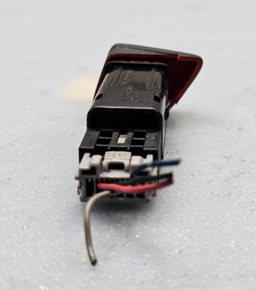 🔥11-14 HYUNDAI SONATA GLS HAZARD Emergency Flasher Switch Assembly Black OEM