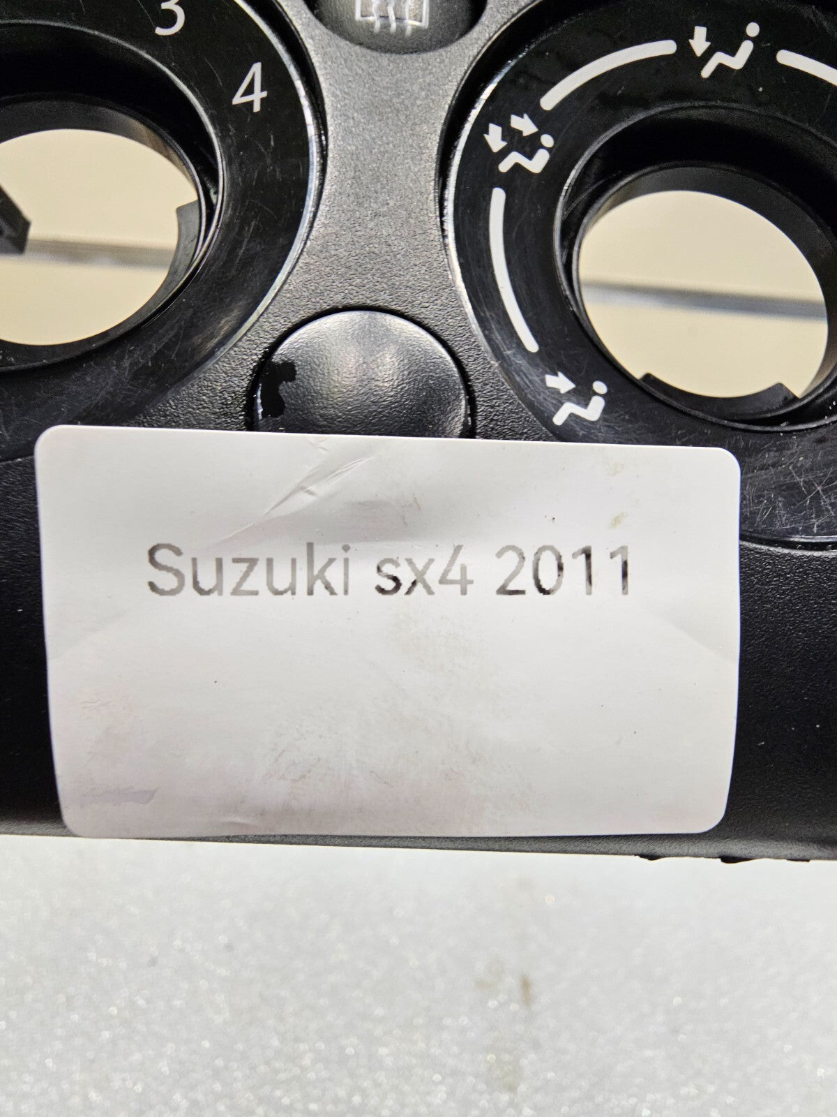 🔥07-13 Suzuki SX4 Center Dash Panel AC Heater Climate Control Bezel OEM BLACK
