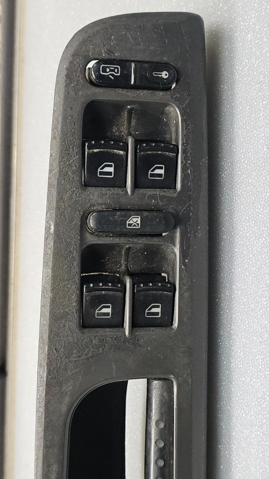 🔥98-06 VW JETTA GOLF POWER LEFT DRIVER MASTER WINDOW DOOR CONTROL SWITCH BLACK