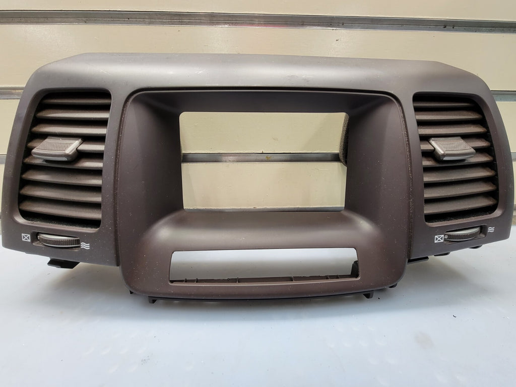 🔥 2007-2009 KIA AMANTI  FRONT DASH RADIO STEREO BEZEL FRAME TRIM PANEL TAN OEM