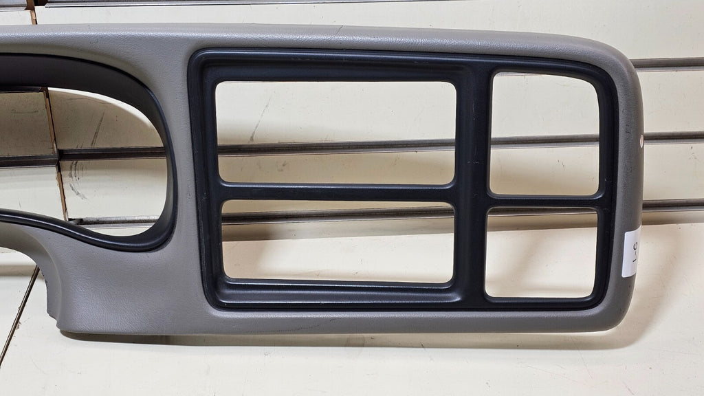 🔥99-02 CHEVY GMC Instrument Cluster Speedo Dash Trim Panel Bezel LT GRAY C4