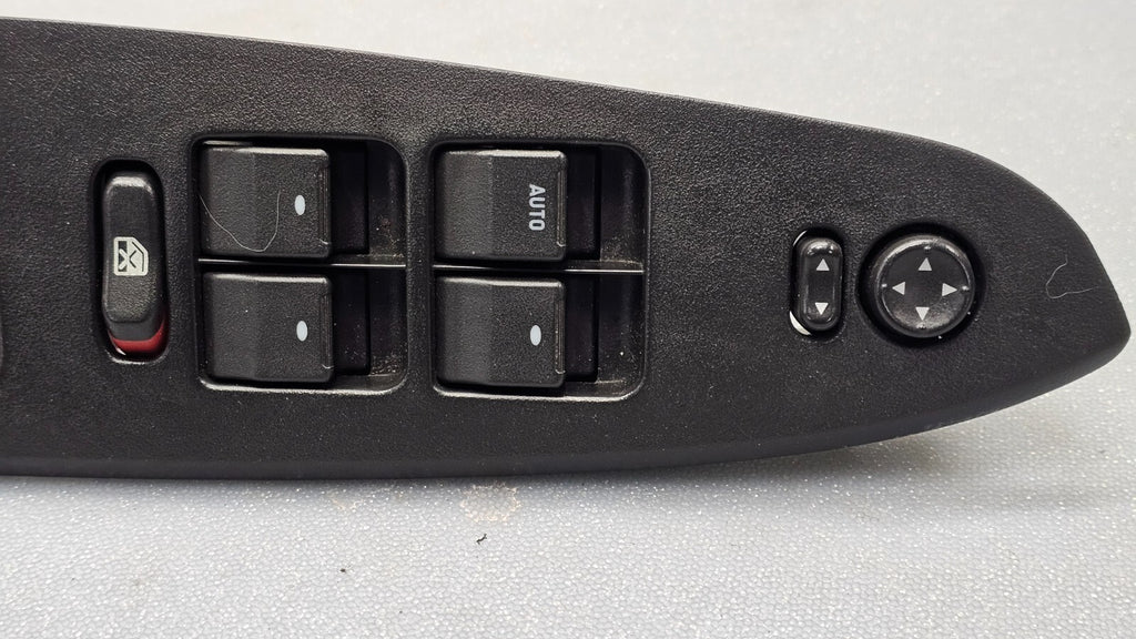 🔥06-08 CHEVY IMPALA LEFT DRIVER MASTER POWER WINDOW SWITCH BEZEL ASSEMBLY BLACK