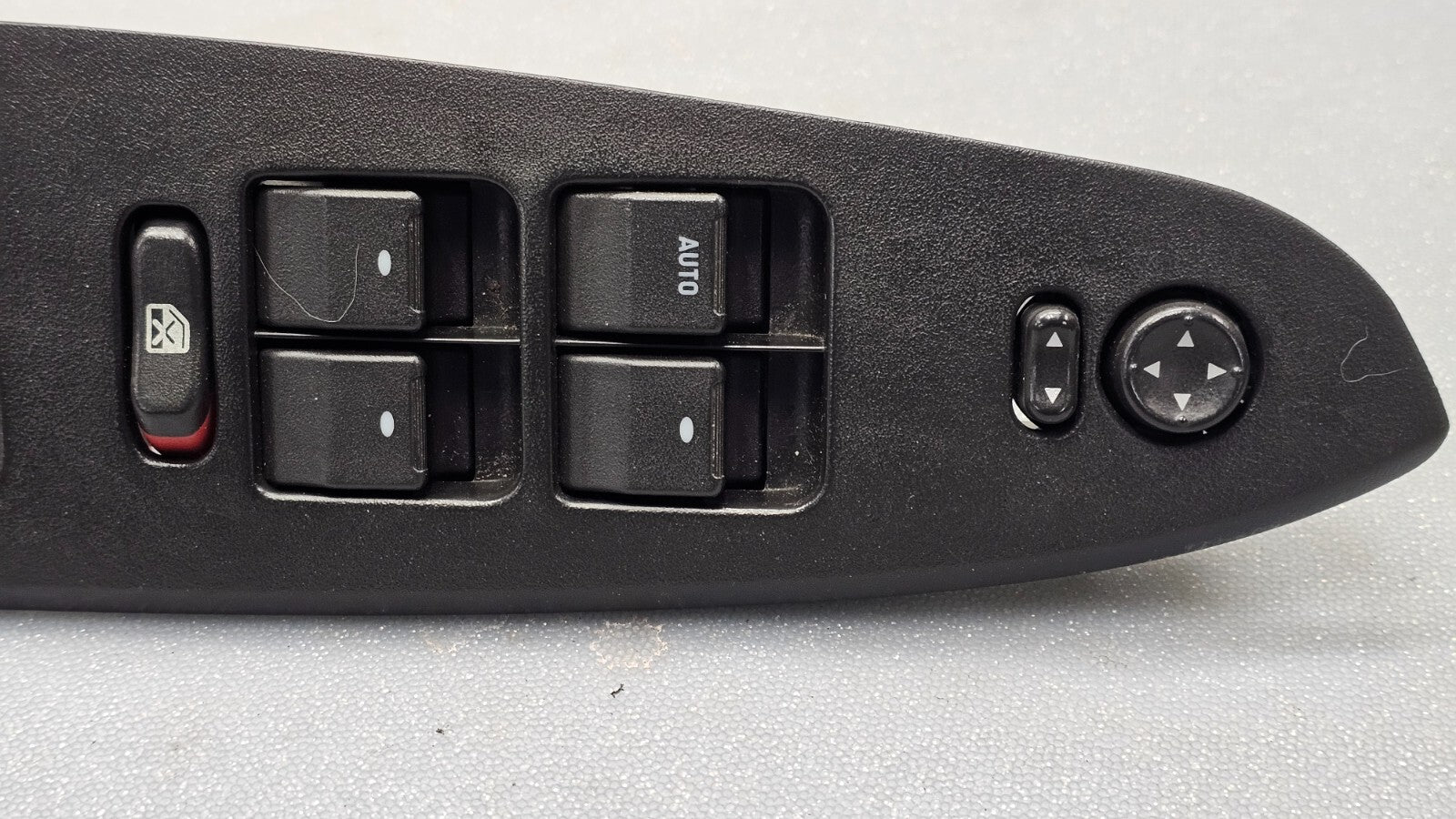 🔥06-08 CHEVY IMPALA LEFT DRIVER MASTER POWER WINDOW SWITCH BEZEL ASSEMBLY BLACK