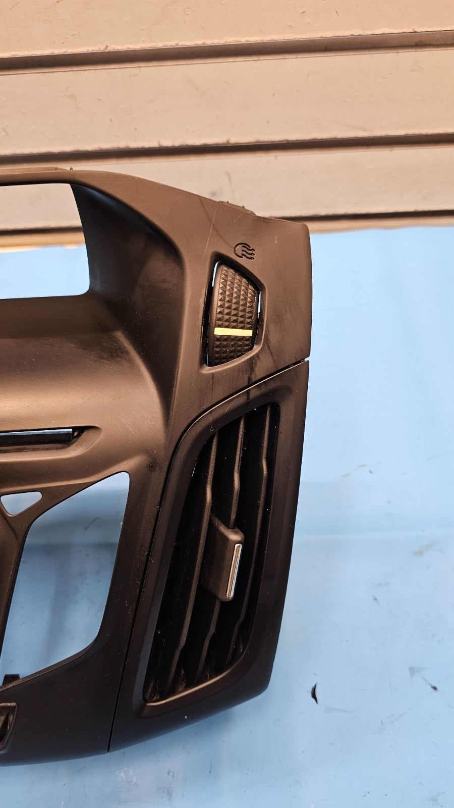 🔥12-14 FORD FOCUS CENTER DASH RADIO DISPLAY PANEL SURROUND BEZEL TRIM BLACK OEM