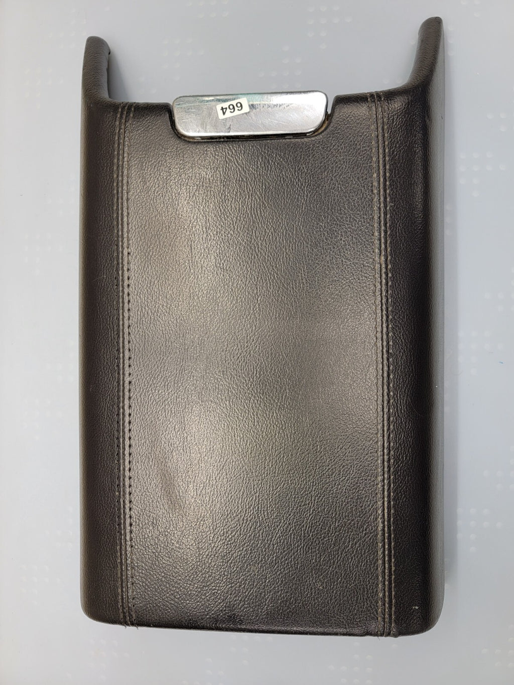 2003 - 2006 Lincoln Navigator Center Console Lid Armrest Dove Leather BLACK L18