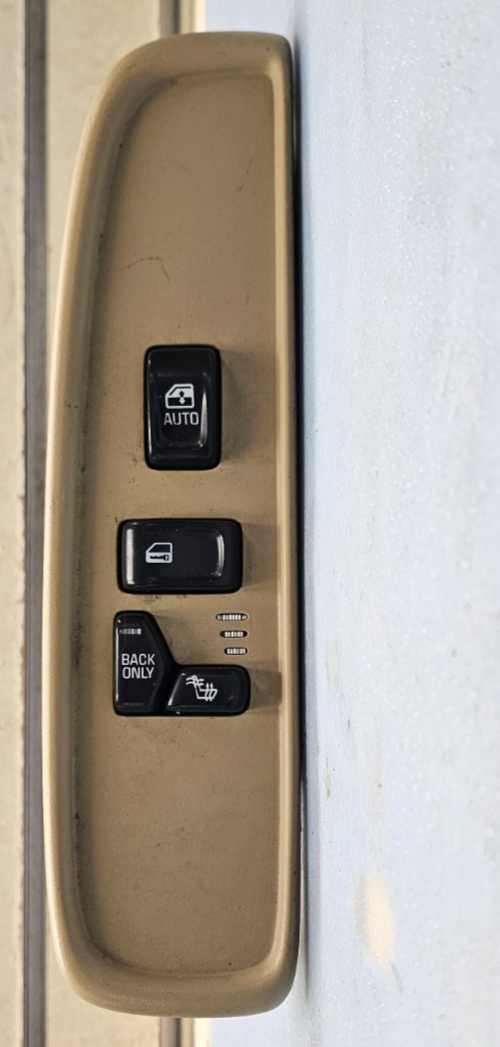 🔥02-05 BUICK RAINER ENVOY RIGHT PASSENGER SIDE WINDOW SWITCH TAN
