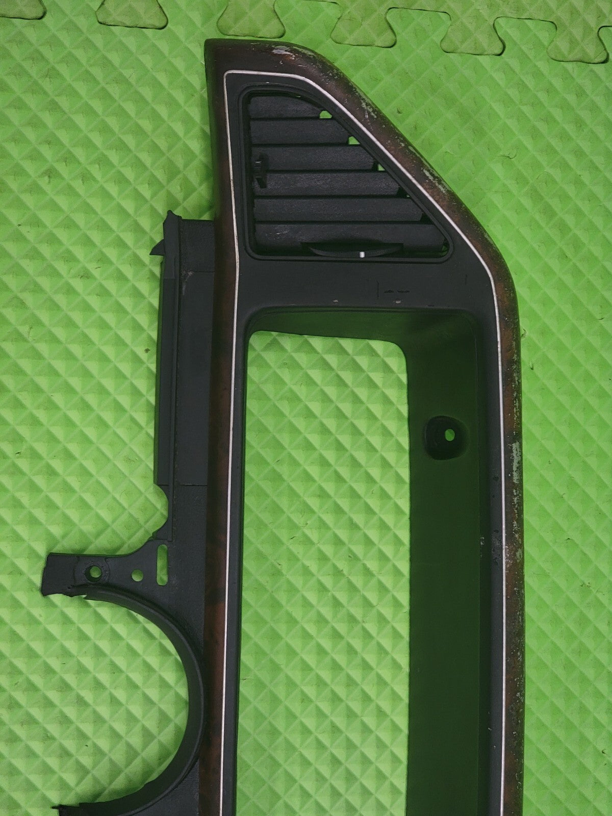 87-91 Ford F-150 F250 BRONCO Dash CLUSTER Bezel Speedo Gauge Trim woodgrain C11