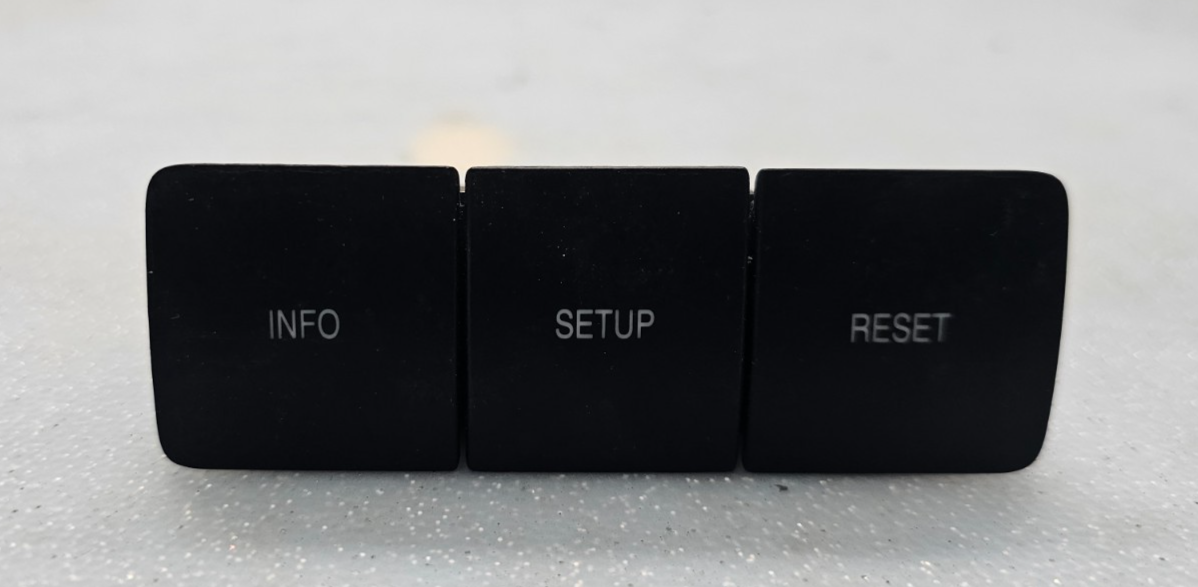 🔥08-12 Ford Focus Escape Info Setup Reset Dash Control Memory Switch Black OEM