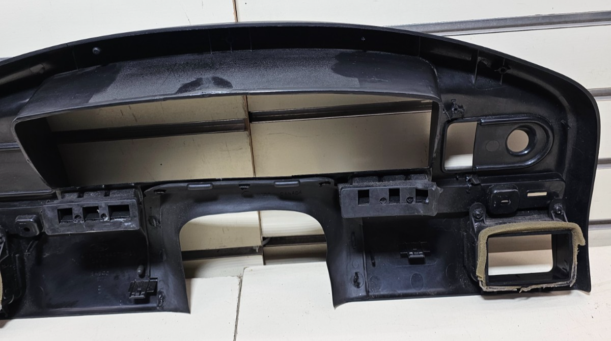 92-96 Ford F150 BRONCO Instrument Cluster Gauge Bezel Dash Trim Panel BLACK C12