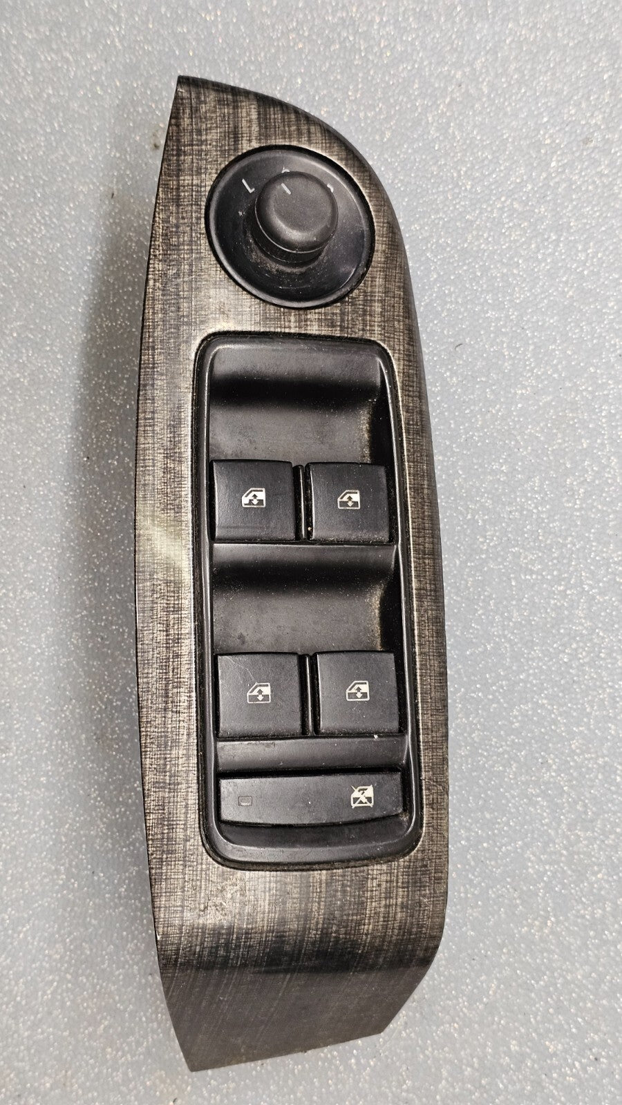 🔥11-16 Cruze Malibu Orlando Left Driver Master Power Window Switch Wood OEM