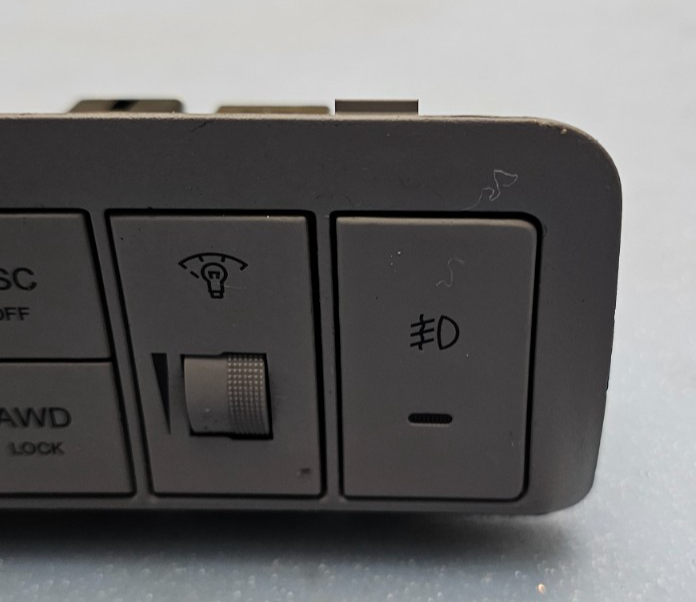 🔥07-09 Hyundai Santa Fe Dash Switch Panel Dimmer Lock Fog Light Control