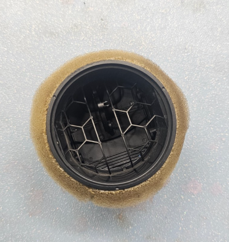 🔥14-16 FORD FIESTA DASHBOARD A/C HEATER AIR VENT Trim Assembly OEM BLACK