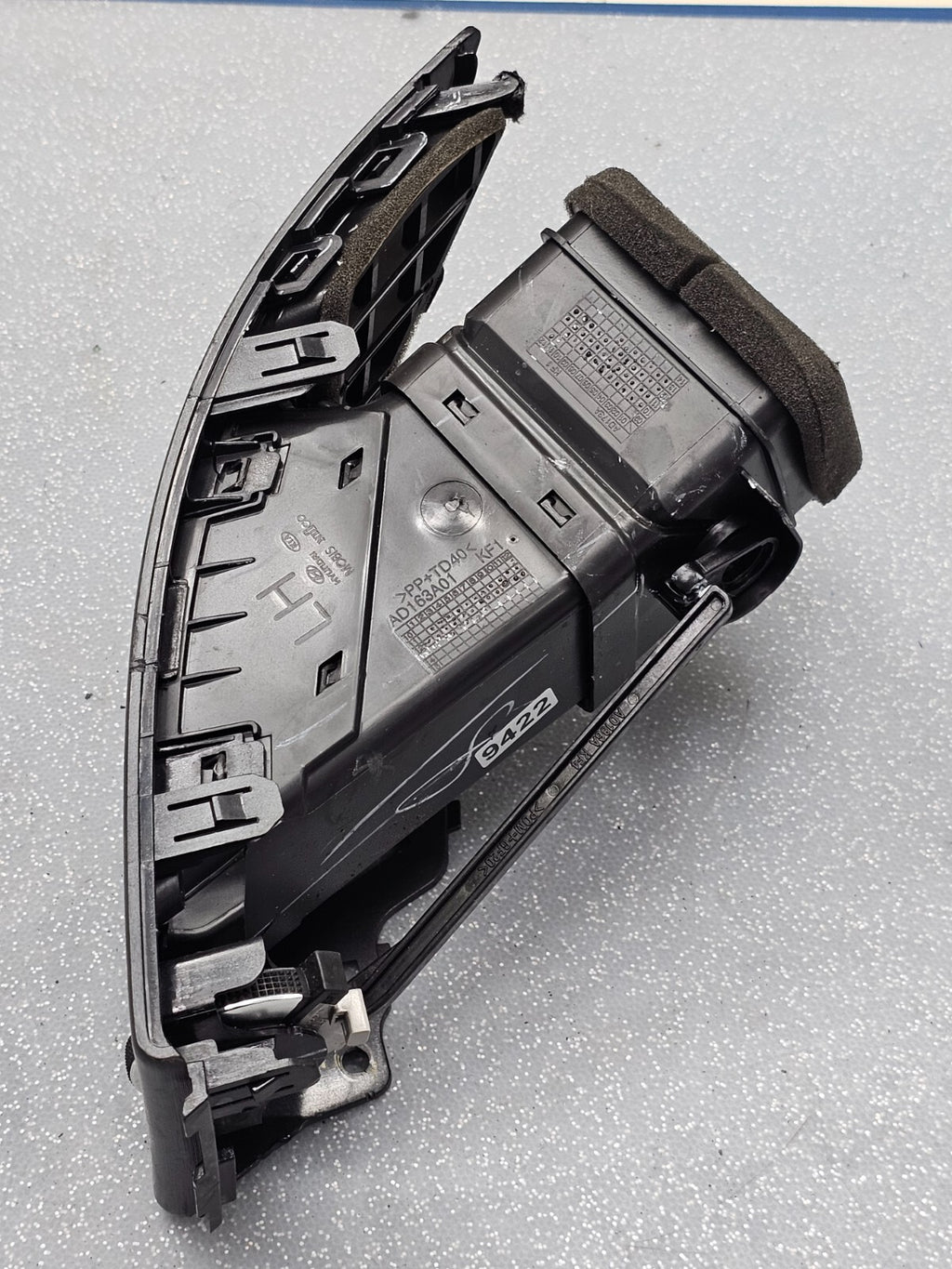🔥11-14 HYUNDAI SONATA DASH LEFT DRIVER AIR VENT HEATER CONDITIONER FILTER BLACK