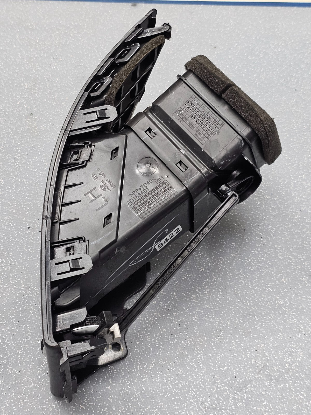 🔥11-14 HYUNDAI SONATA DASH LEFT DRIVER AIR VENT HEATER CONDITIONER FILTER BLACK