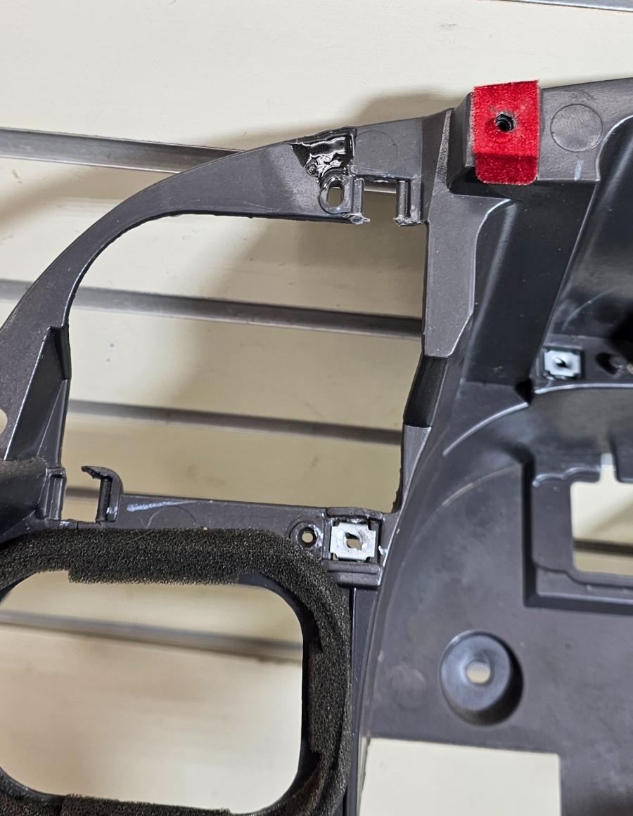 🔥98-01 Dodge RAM Dashboard Inner DASH CORE Frame Mount Assembly Black DB1