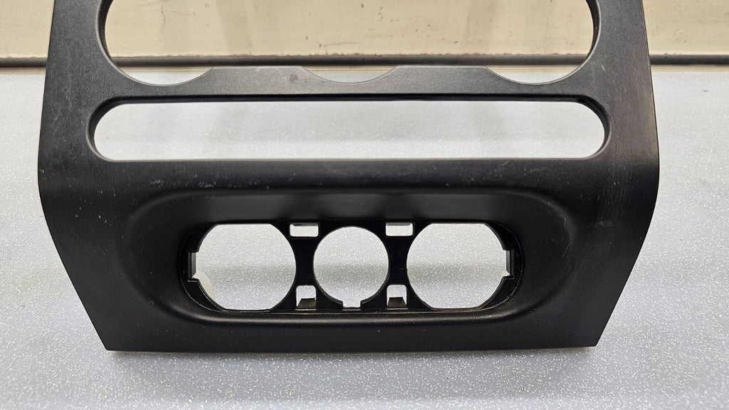🔥04-08 F150 Dash AM FM Radio Stereo Climate Bezel Trim Panel Carbon Fiber Black