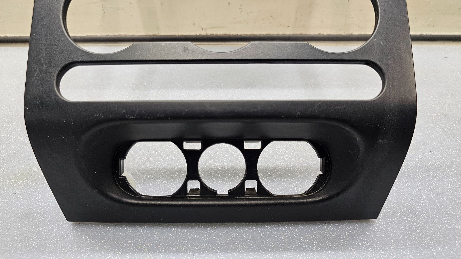 🔥04-08 F150 Dash AM FM Radio Stereo Climate Bezel Trim Panel Carbon Fiber Black
