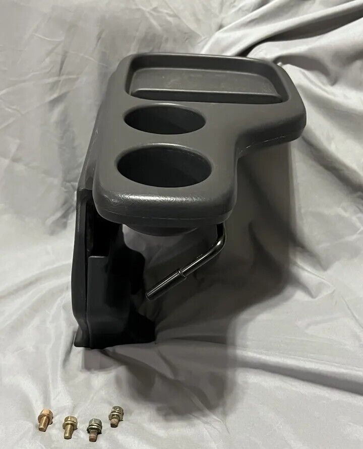 🔥97-01 HONDA CRV CENTER CONSOLE ARM REST FOLDING CUP DRINK HOLDER STORAGE TRAY