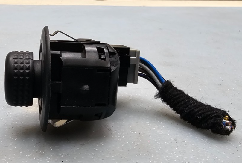 🔥04-19 Explorer Edge Flex Mariner MKS 2 Door Driver FL Mirror Switch Used Black