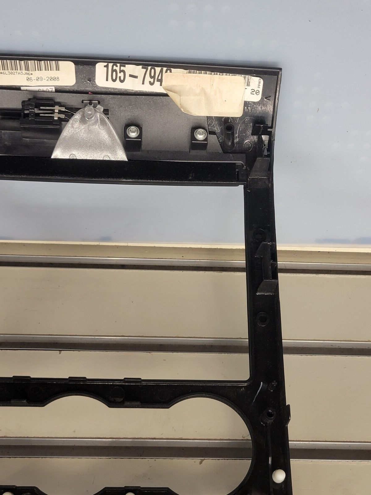🔥04-08 Ford F-150 Dash Radio Climate Bezel Center Trim Panel CARBON BLACK A3